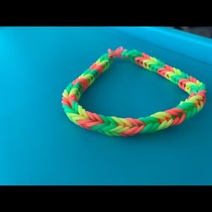 Handmade tropical paradise bracelet